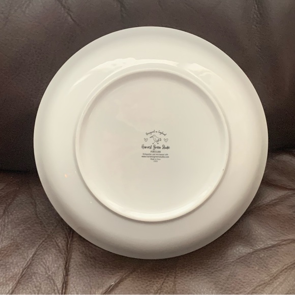 Skull with Script and Insects Porcelain Halloween Bowl - Picture 12 of 13